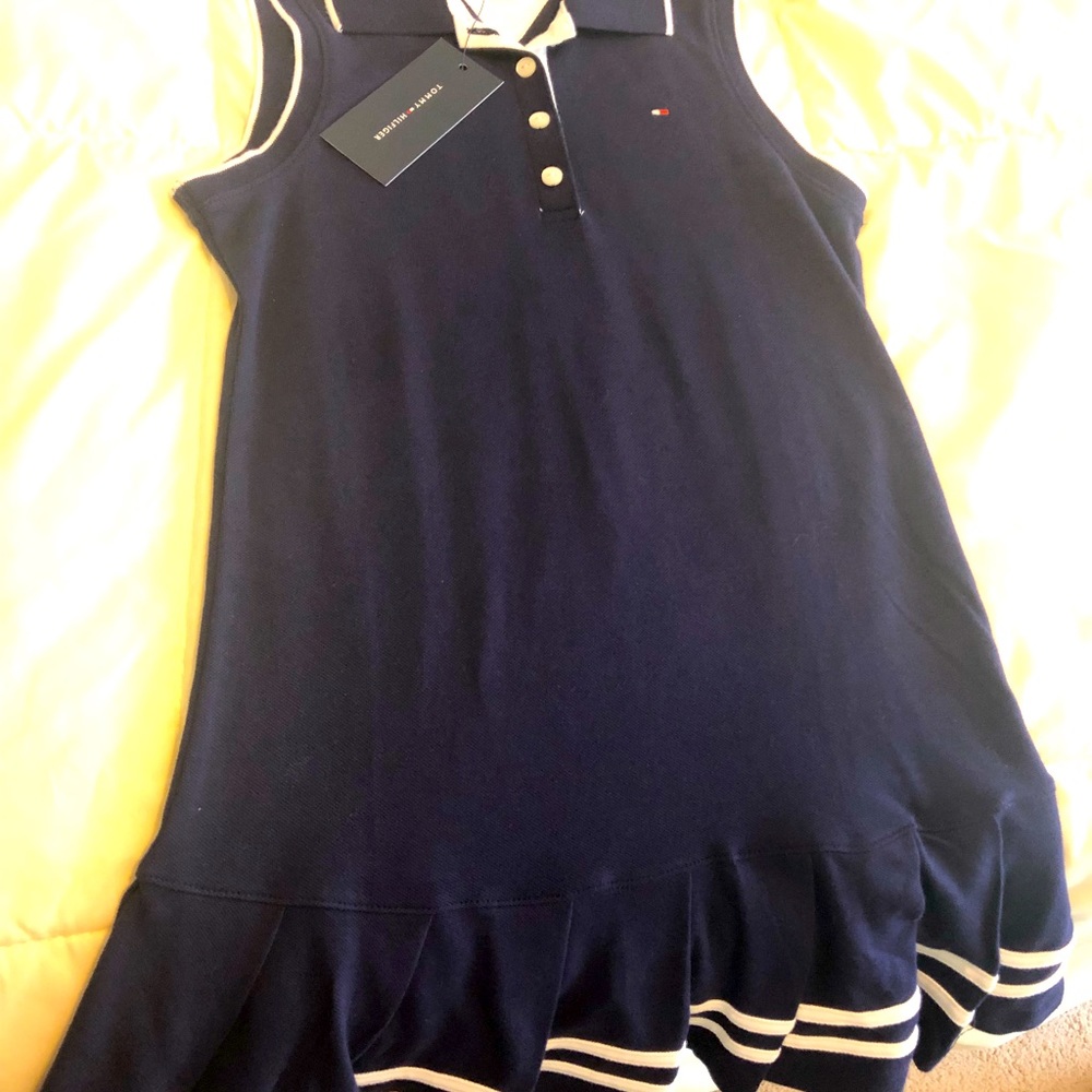 Brand new with tags little girls size 7 Tommy Hilfigure polo tennis dress